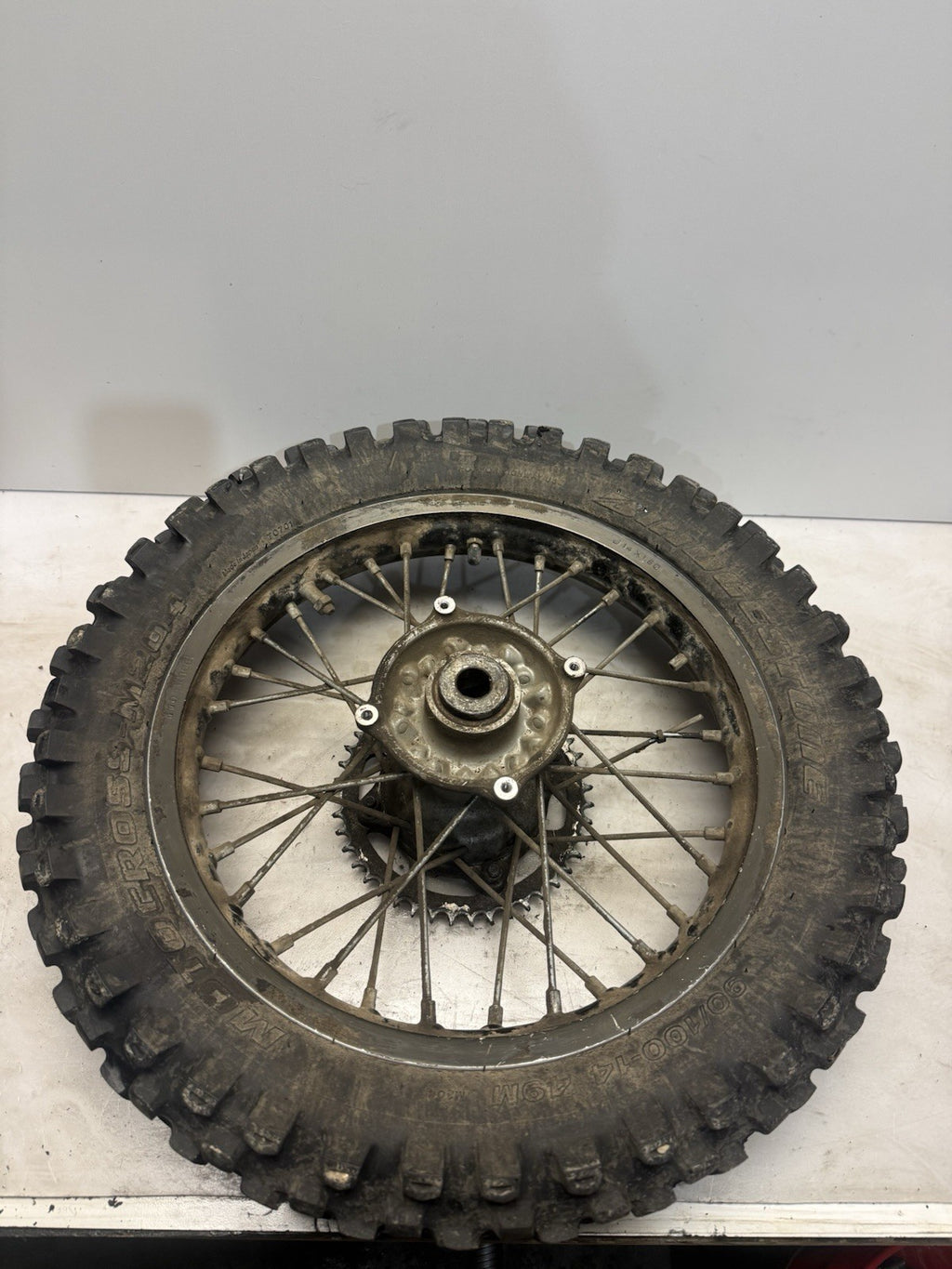 2004-2011 KTM 85SX PRO WHEEL Rear Rim / Tire Wheel Assembly 14” x 1.60