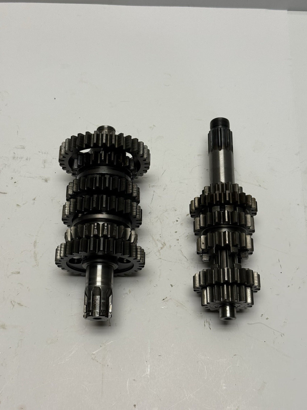 2003 Kawasaki KX85 OEM Transmission Gears Gear Shaft Main  & Counter