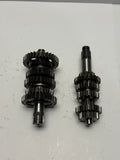 2003 Kawasaki KX85 OEM Transmission Gears Gear Shaft Main  & Counter
