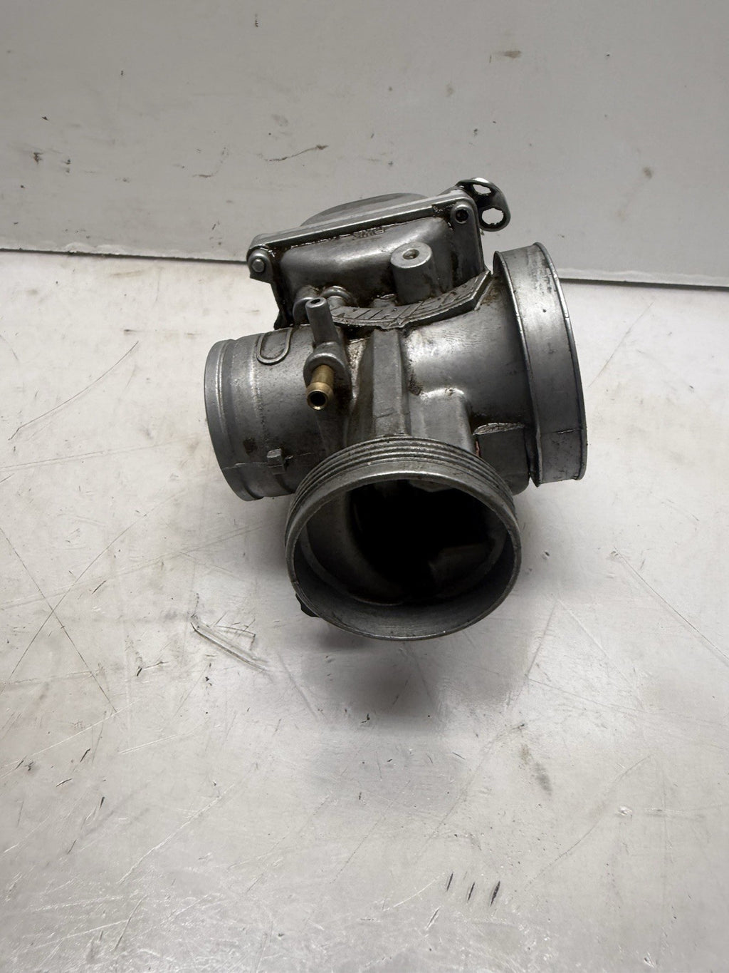 Yamaha Banshee Keihin PWK 40 Carbs Carburetor Set w/ Throttle Cable