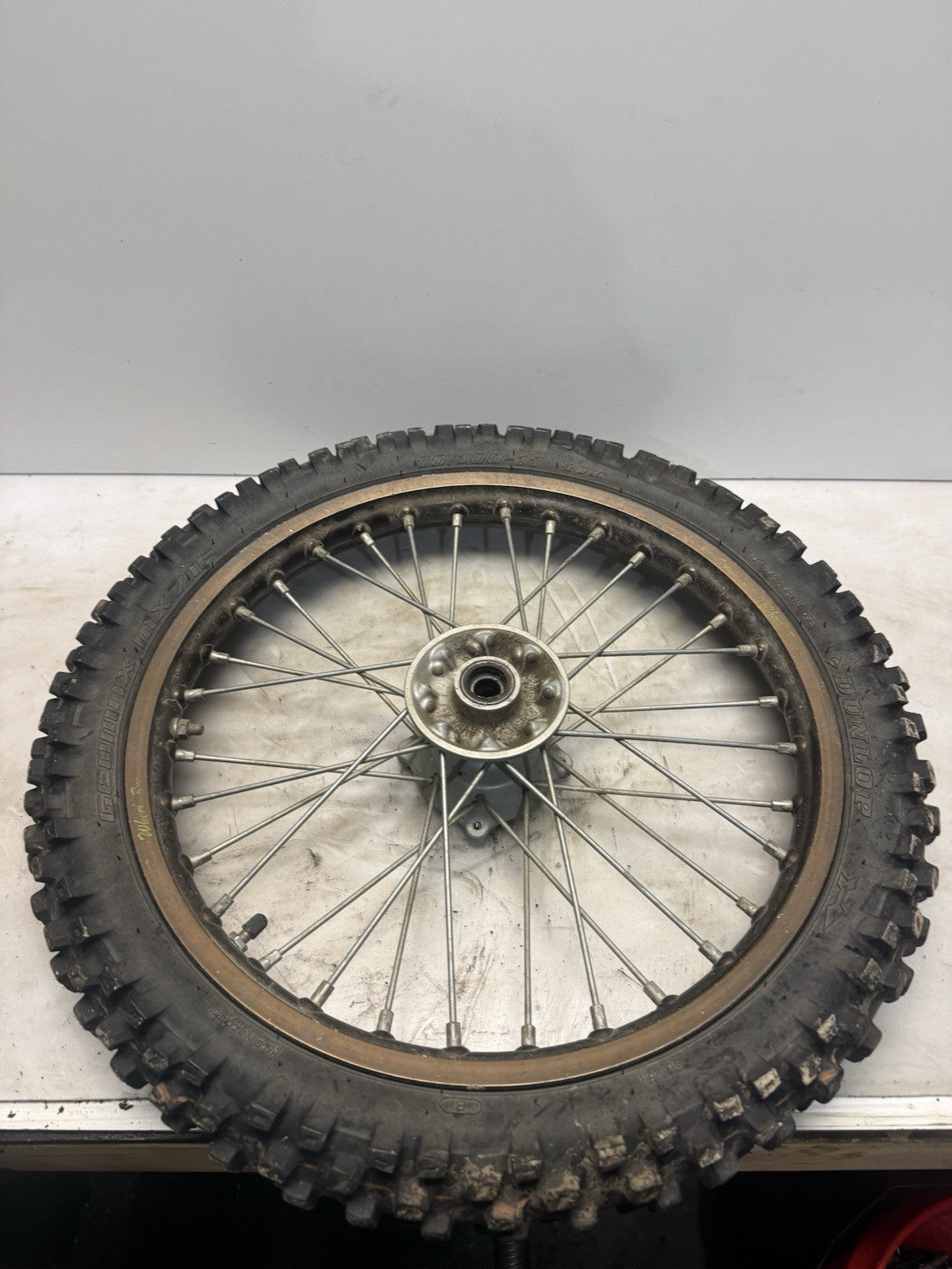 2004-2011 KTM 85SX PRO WHEEL Front Rim / Tire Wheel Assembly 17” x 1.40