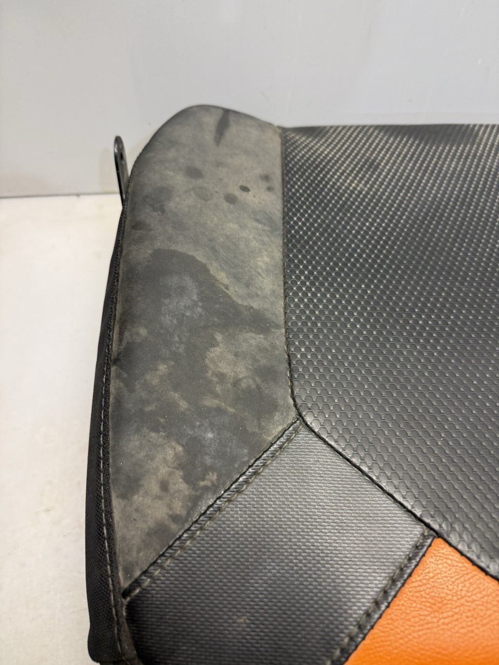 2021 Polaris Ranger Crew XP 1000 High Lifter OEM Rear Seat Bottom Orange / Black