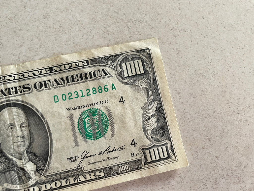NU 1985 Series $100 One Hundred Dollar Bill