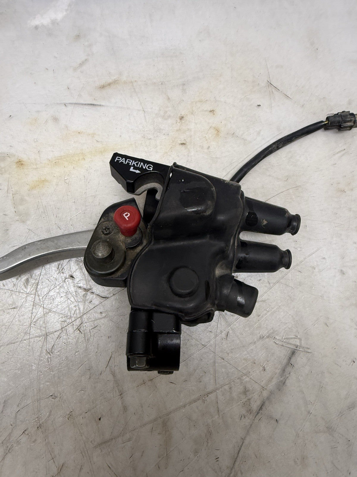 2003-2007 SUZUKI LT-Z400 OEM Clutch Lever w/ Parking Brake Lever Ass’y