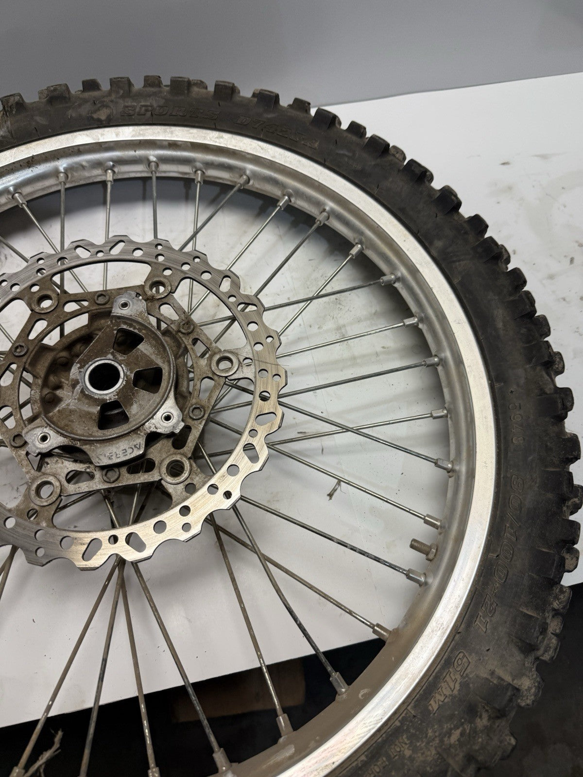 2002-2015 YAMAHA YZ125R YZ250R YZ450F OEM FRONT WHEEL RIM & HUB