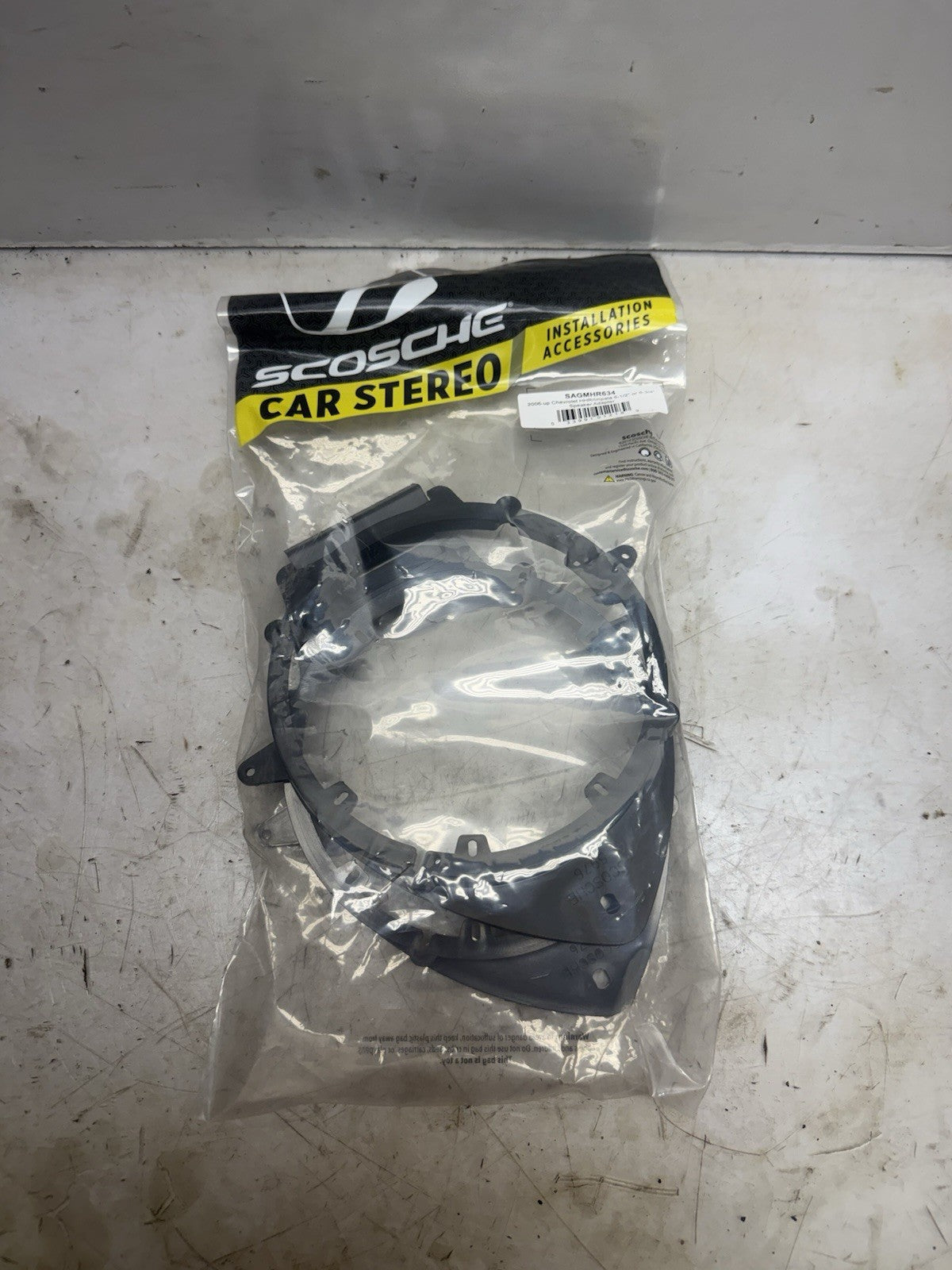 Scosche SAGMHR634 6.5” 6.75” Speaker Adapter Chevy HHR Impala 2006-Up
