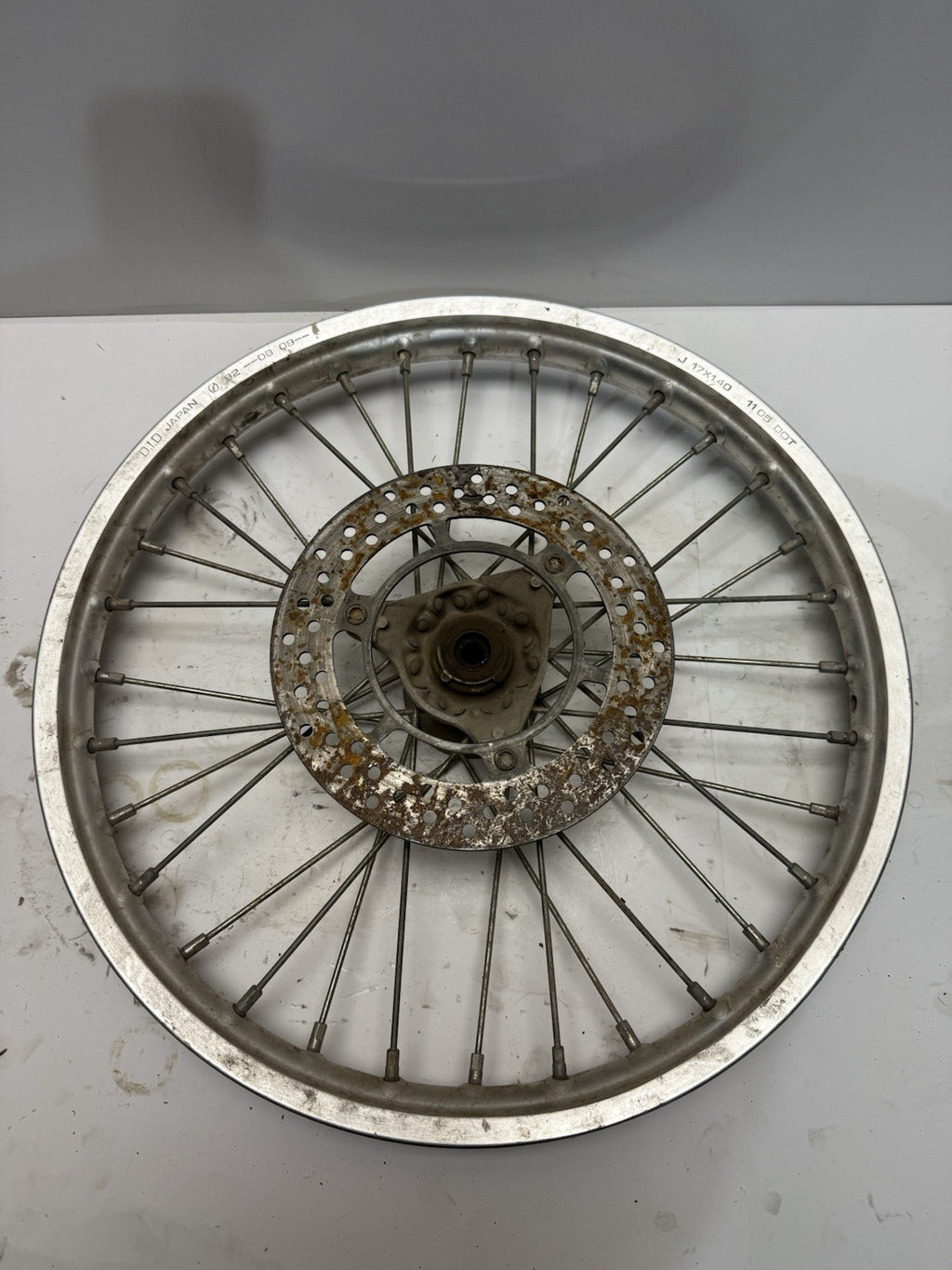 1986-2006 Suzuki RM80 RM85 OEM Front Wheel Rim 1.40X17