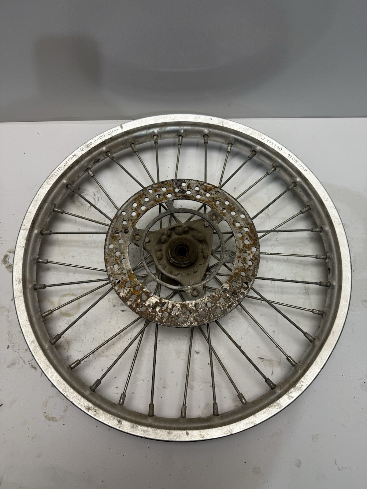 1986-2006 Suzuki RM80 RM85 OEM Front Wheel Rim 1.40X17