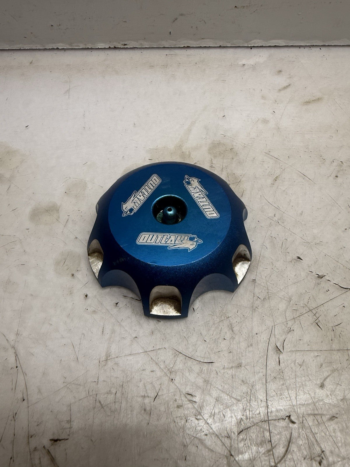 1999-2027 KAWASAKI KX65 KLX110 KX250 (OUTLAW) GAS TANK FUEL CELL CAP Blue