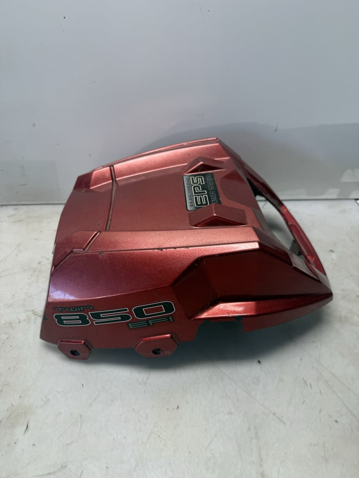 2009-2014 Polaris Sportsman 850 OEM Upper Head Light Pod Cover RED 5437745-520
