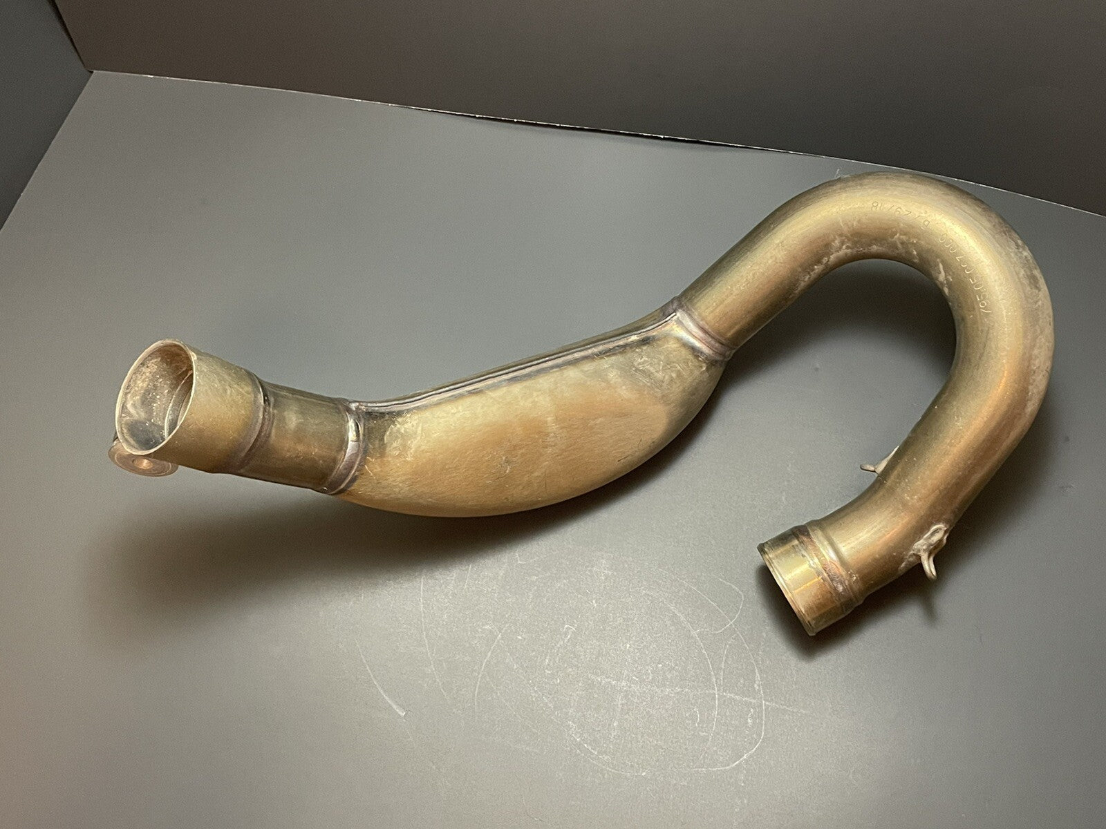 2018-2022 450 SX-F KTM Dirtbike OEM Exhaust Muffler Head Pipe Manifold