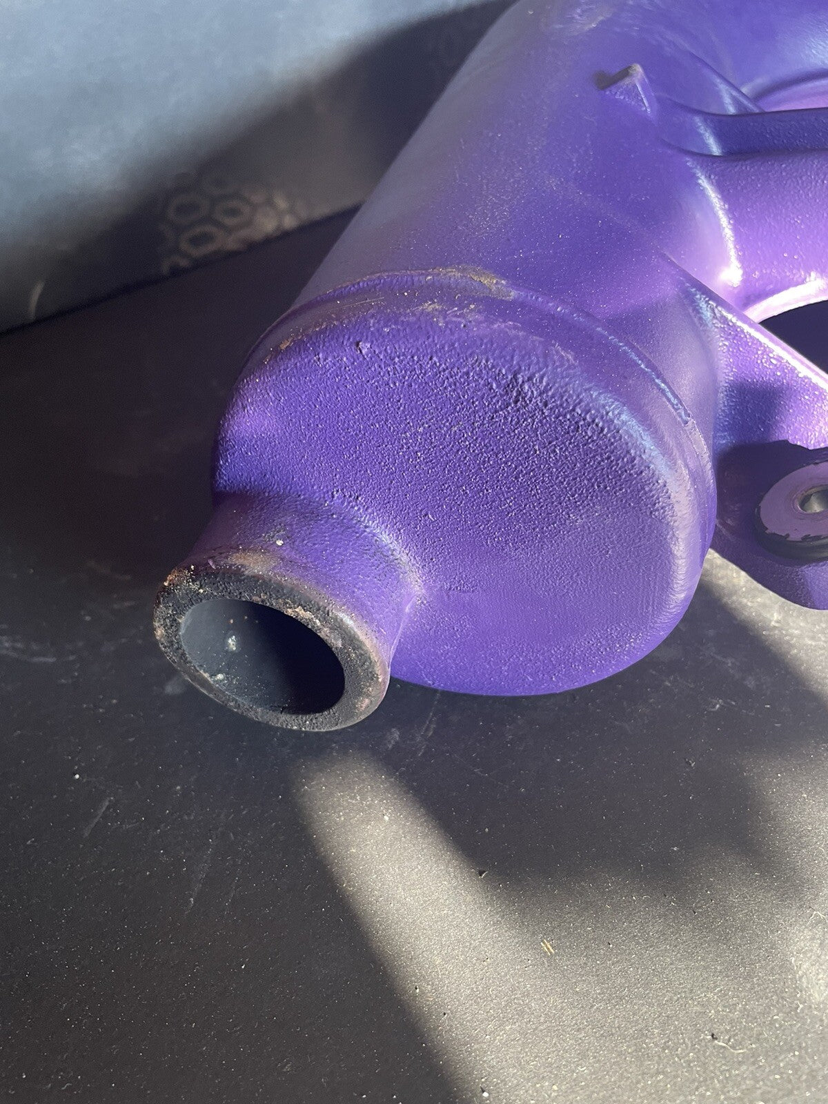 1995 SP 587 Sea-Doo PWC Jetski OEM FRESHWATER Purple Exhaust Tuned Pipe Ass'y