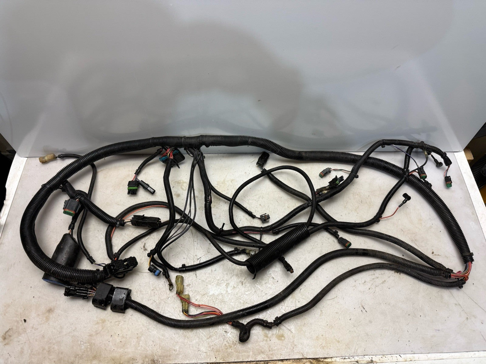 2003-2004 POLARIS MSX 140 OEM MAIN ELECTRICAL ENGINE WIRING HARNESS w/ CAPACITOR