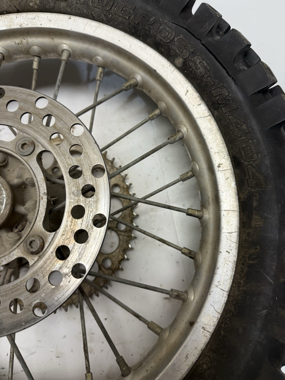 2003-2009 Kawasaki KX 85 OEM Rear Wheel Rim 14x1.60