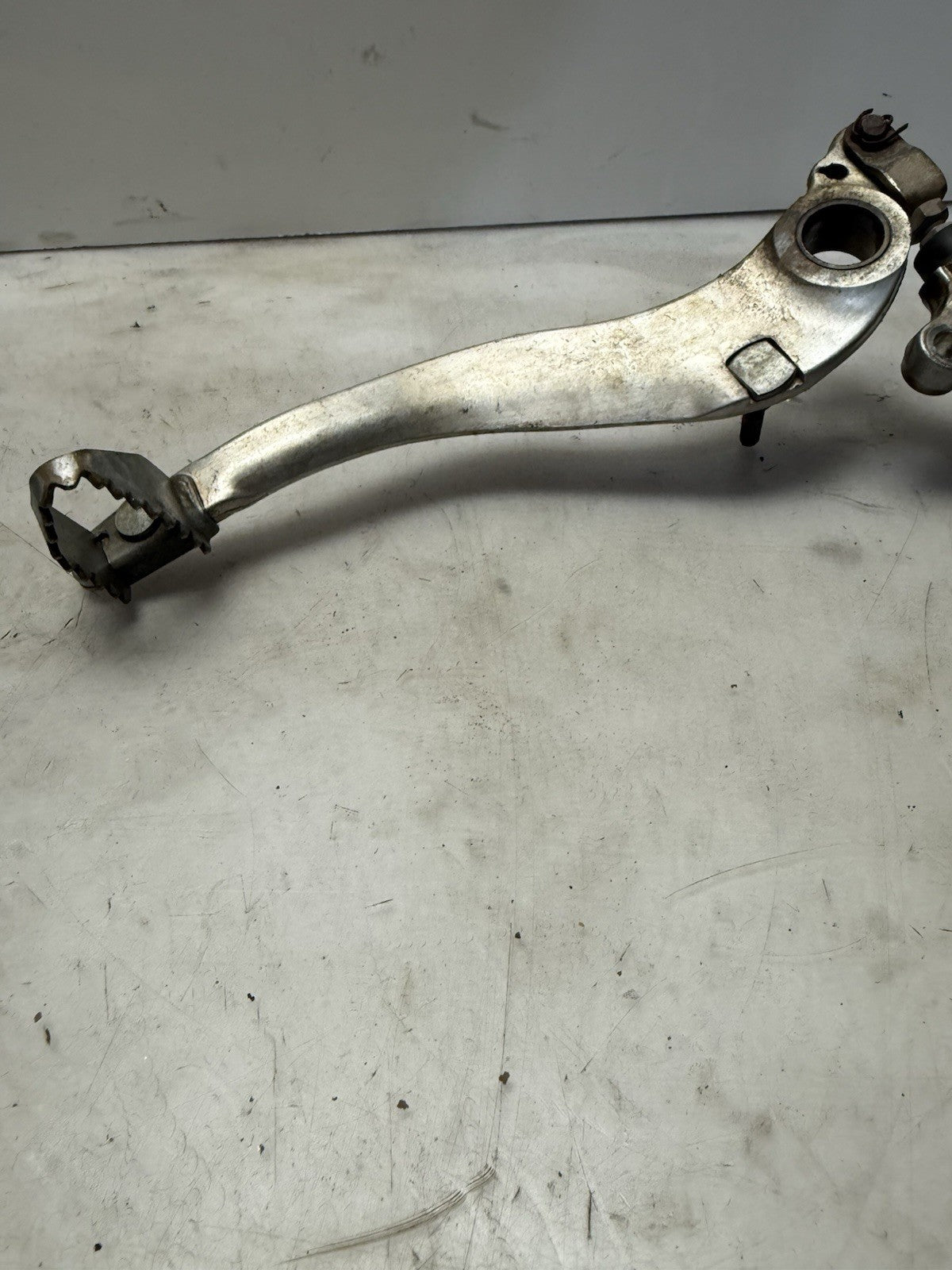 2004-2013 Yamaha YFZ 450 OEM Rear Back Brake Pedal Lever w/ Master Cylinder