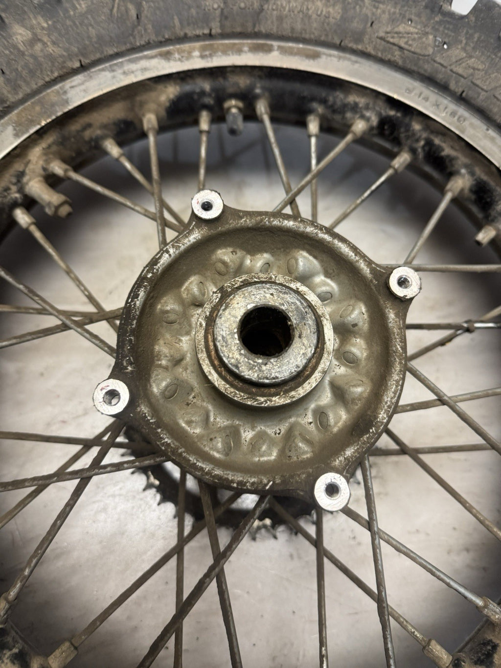 2004-2011 KTM 85SX PRO WHEEL Rear Rim / Tire Wheel Assembly 14” x 1.60