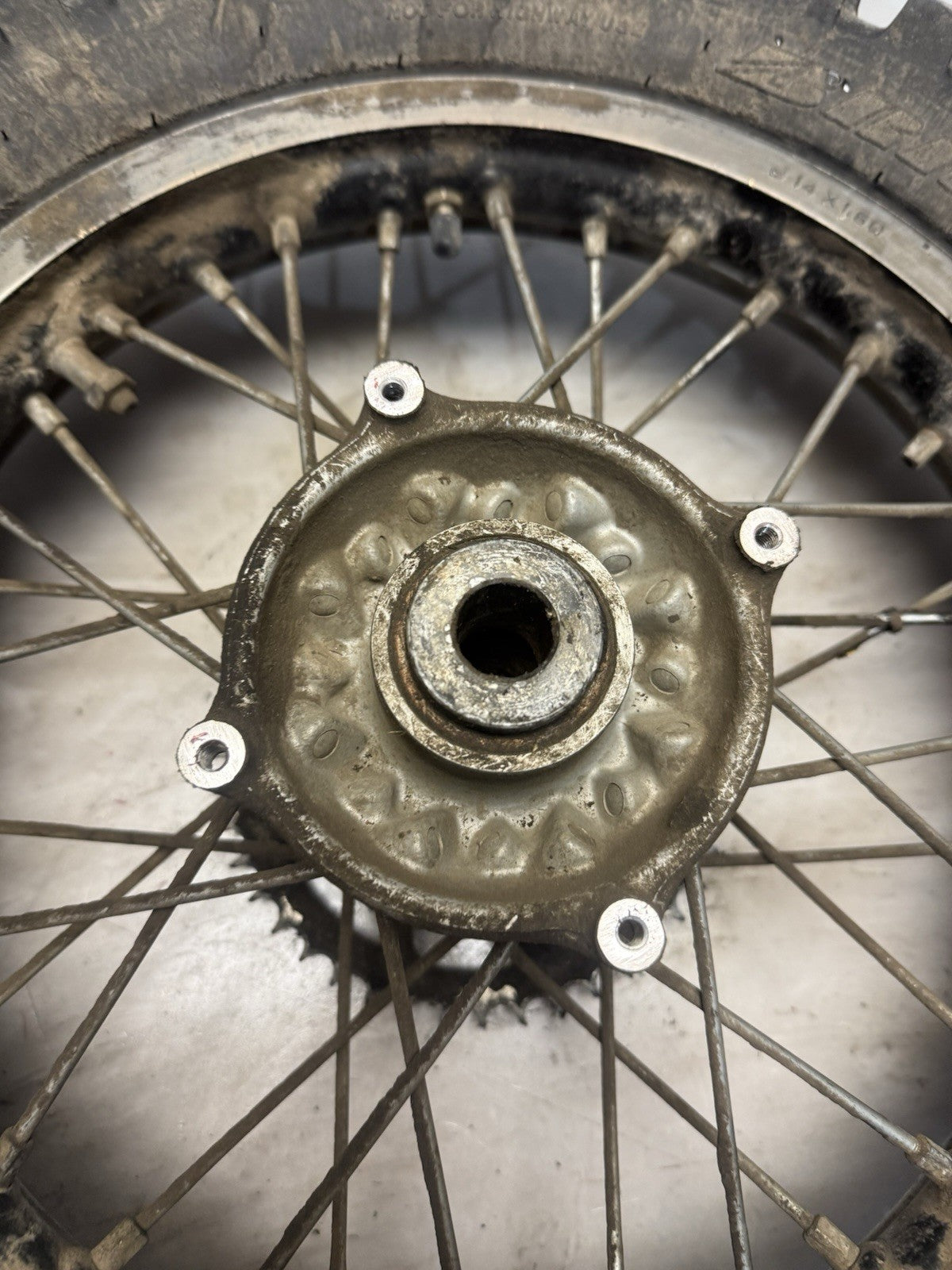 2004-2011 KTM 85SX PRO WHEEL Rear Rim / Tire Wheel Assembly 14” x 1.60