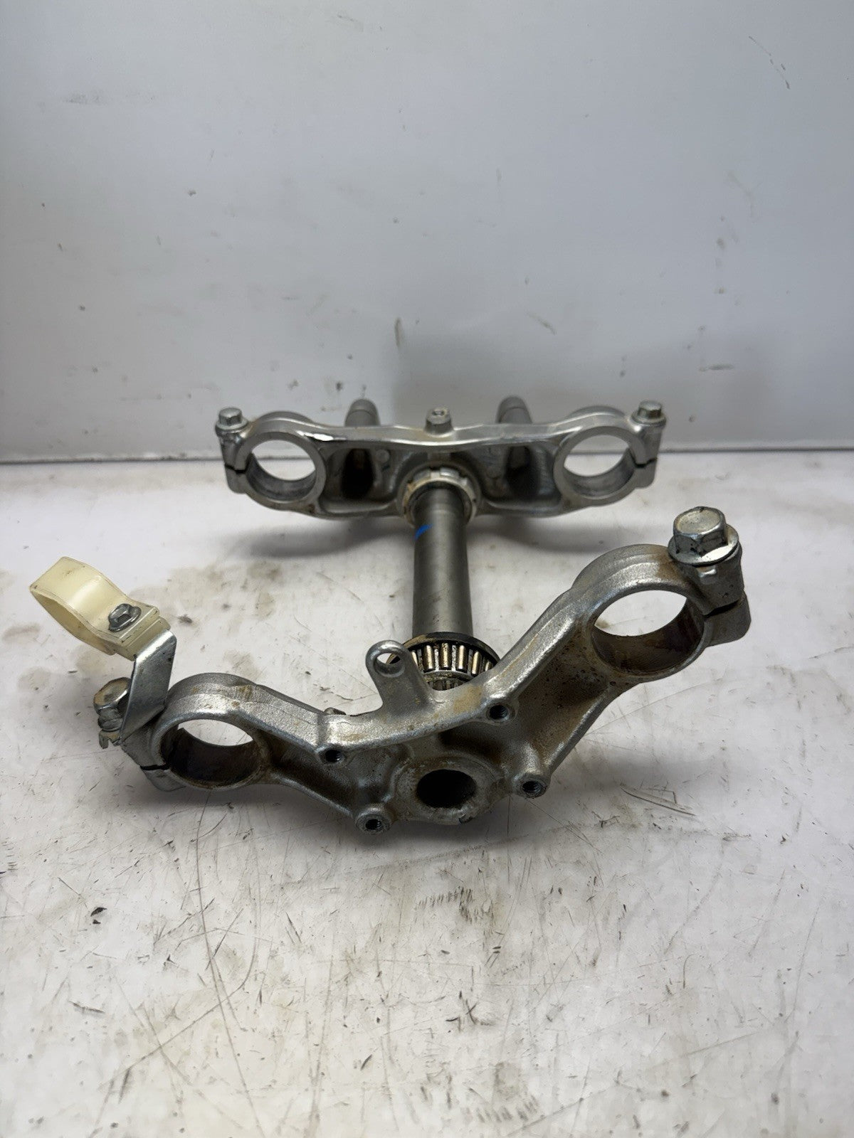 2005-2009 Kawasaki KX 65 OEM Triple Clamps Bottom Top Bar Mounts