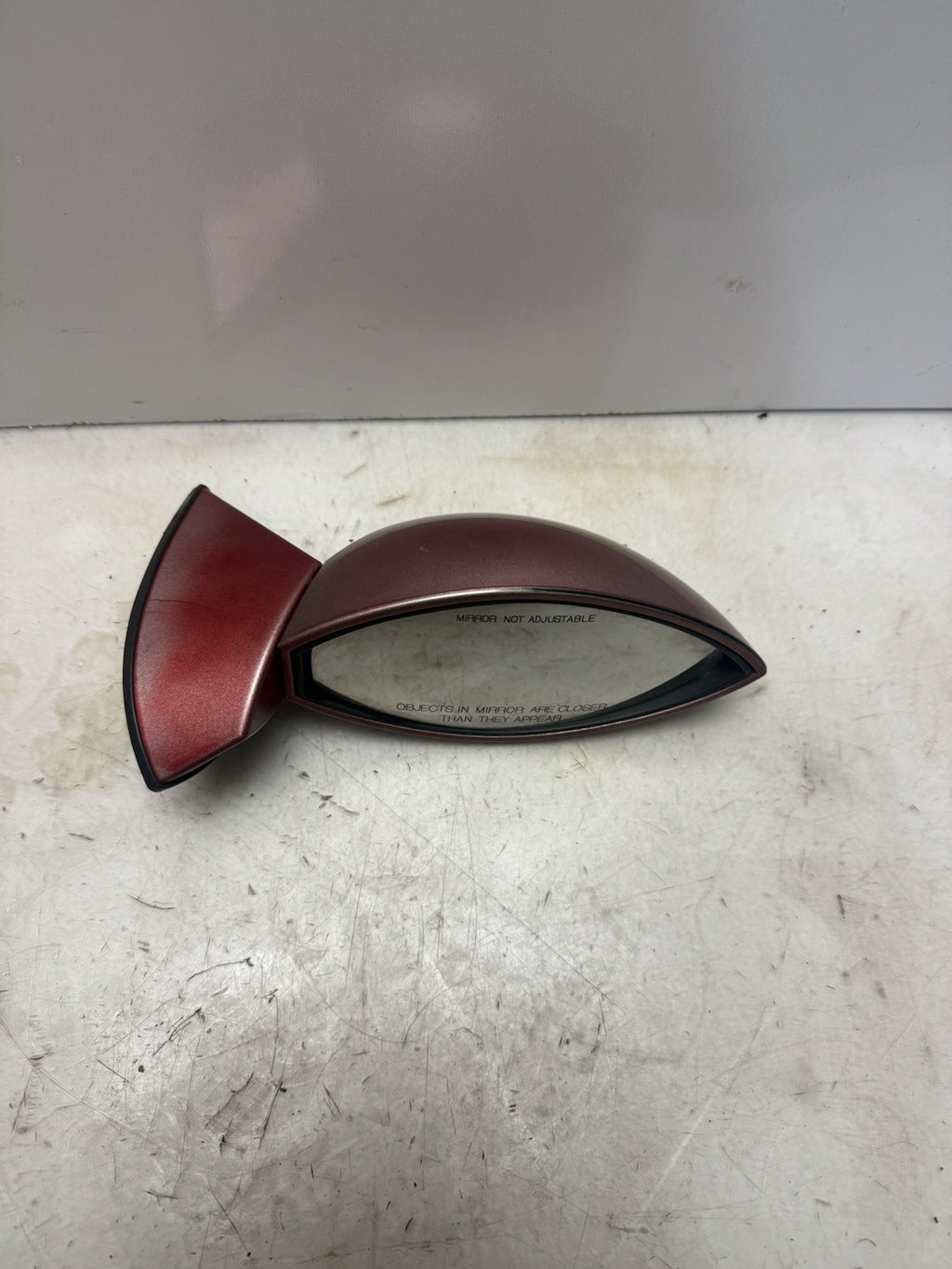 2003-2004 Polaris MSX 140 MSX 150 OEM Right RH Rear View Mirror Red