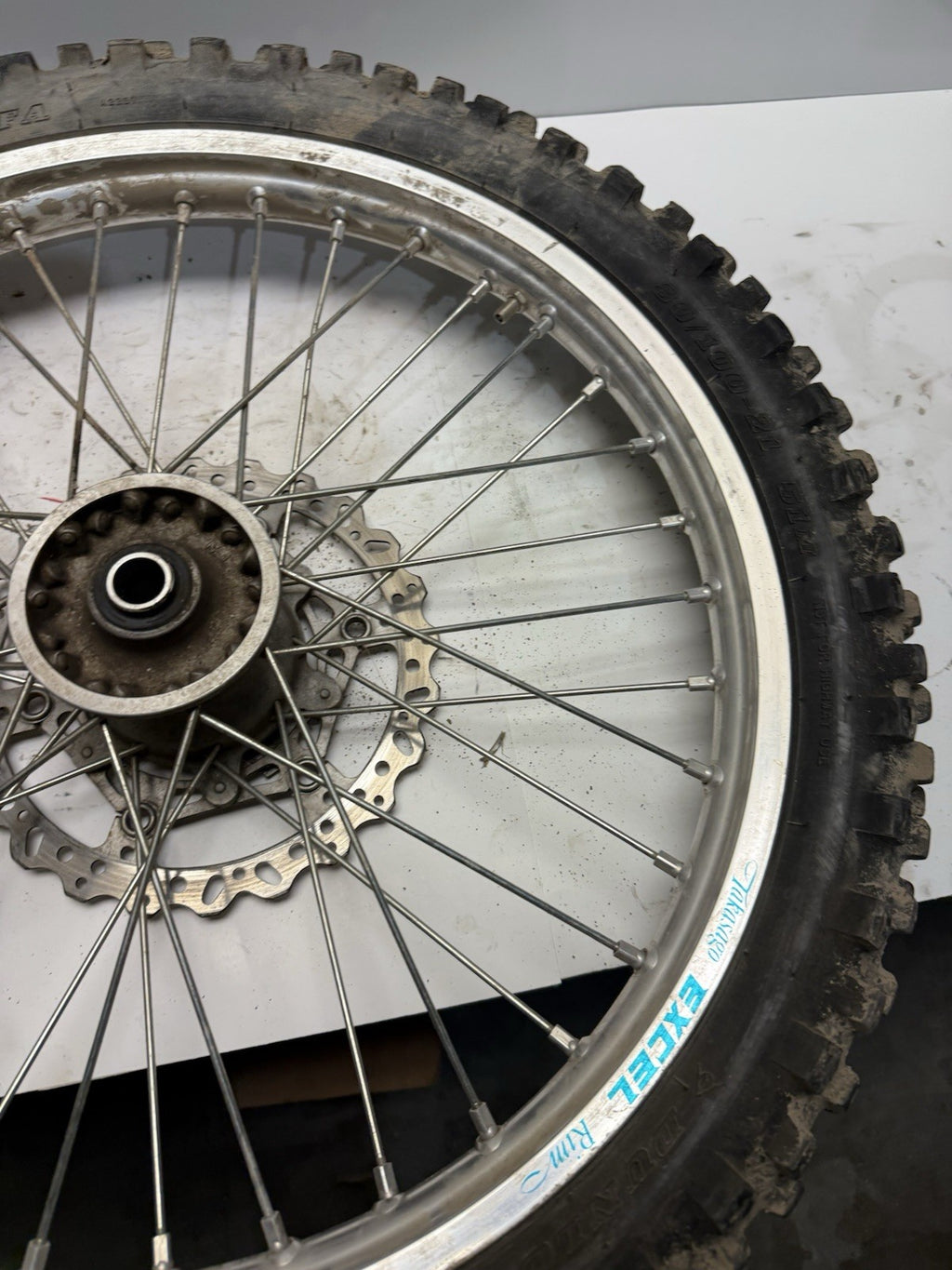 2002-2015 YAMAHA YZ125R YZ250R YZ450F OEM FRONT WHEEL RIM & HUB