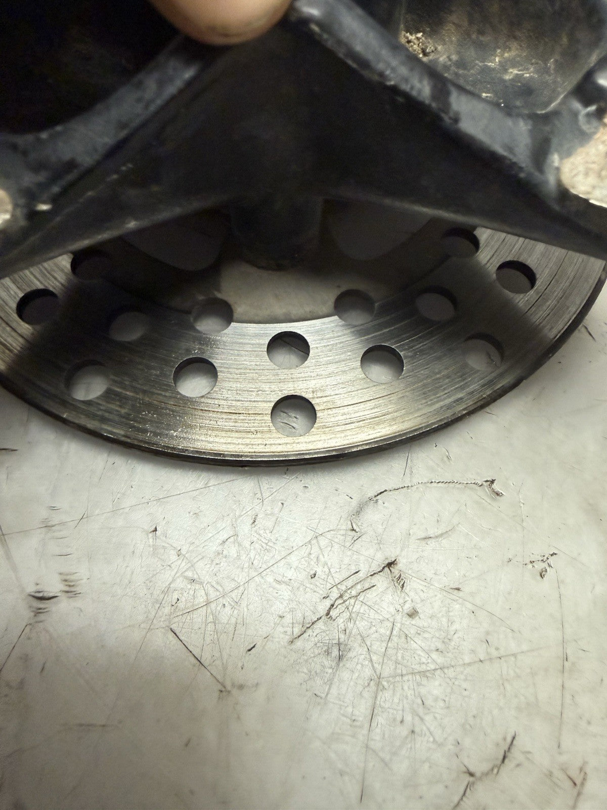2001-2005 Yamaha YFZ450 Raptor 660R OEM Front Wheel Hub w/ Brake Disc