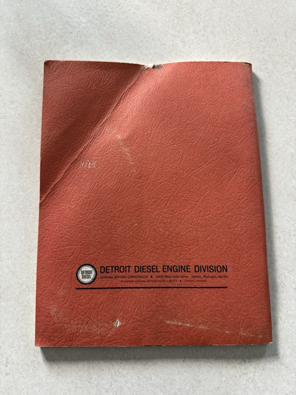 1966 Detroit Diesel GM 2-71 Engine Factory Original Parts Catalog Manual Book