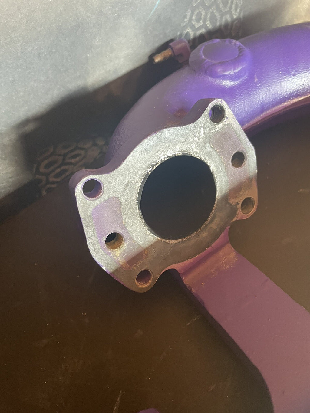 1995 SP 587 Sea-Doo PWC Jetski OEM FRESHWATER Purple Exhaust Tuned Pipe Ass'y