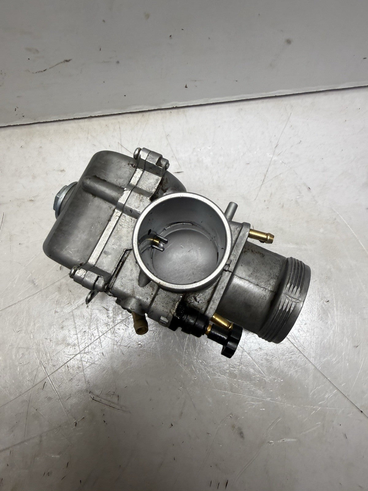 Yamaha Banshee Keihin PWK 40 Carbs Carburetor Set w/ Throttle Cable