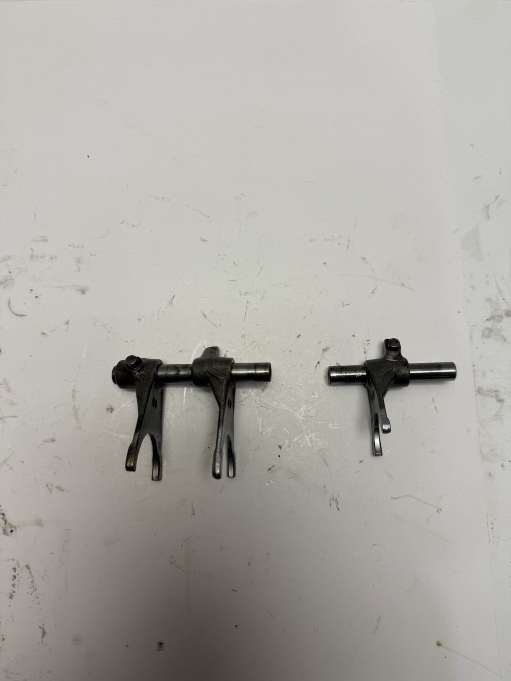 2003 KAWASAKI KX 85 OEM TRANSMISSION SHIFT FORKS SET