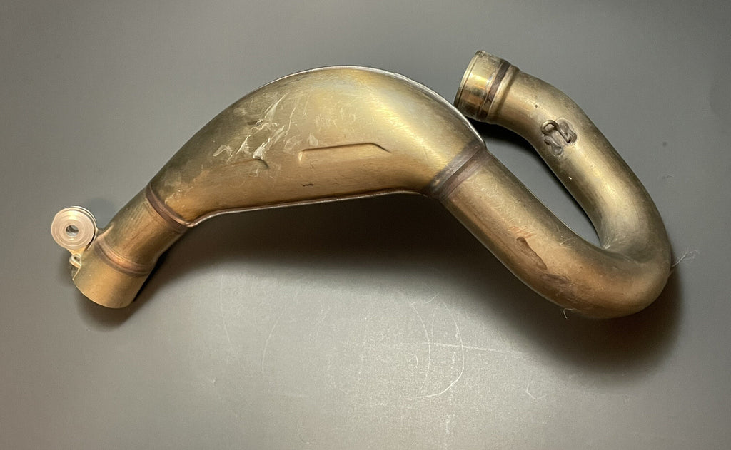 2018-2022 450 SX-F KTM Dirtbike OEM Exhaust Muffler Head Pipe Manifold