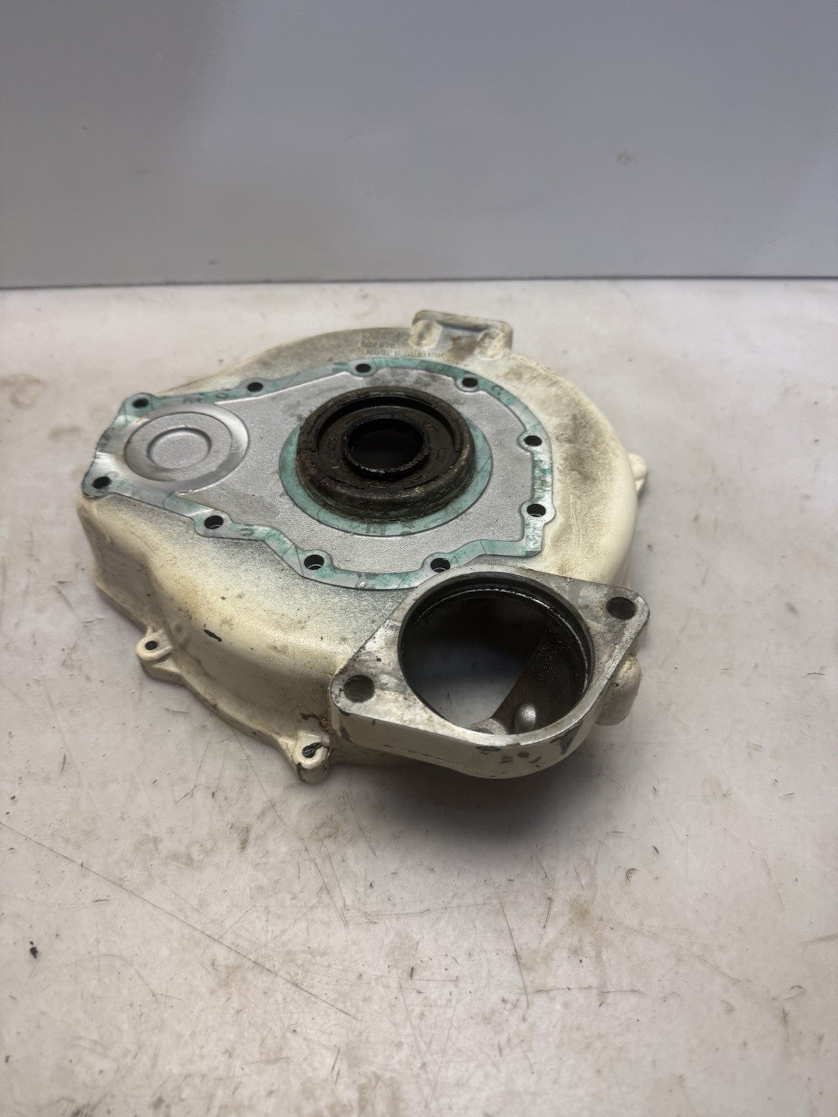 1996-1997 Sea-Doo OEM Ignition Stator Housing Cover White Challenger GSX GTX XP