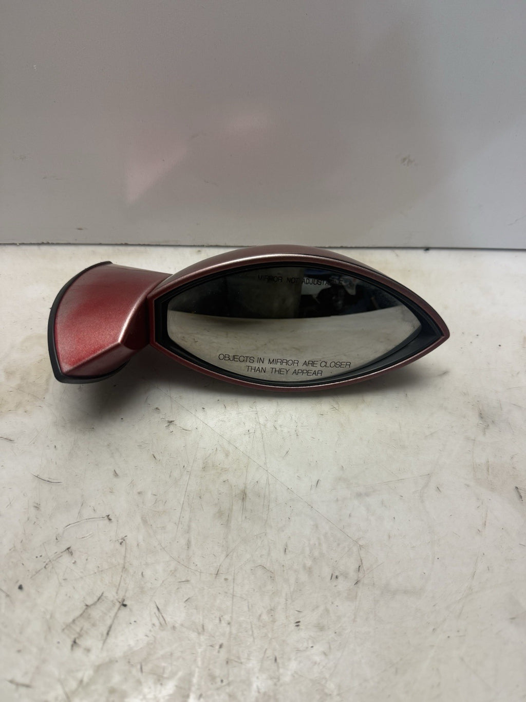 2003-2004 Polaris MSX 140 MSX 150 OEM Right RH Rear View Mirror Red