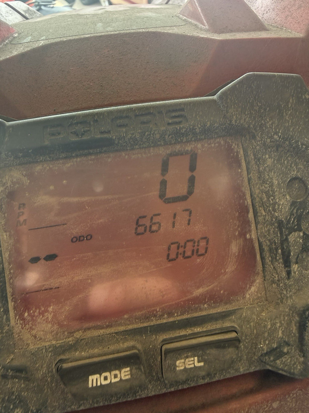 2009-2014 Polaris Sportsman 850 OEM Speedometer Odometer Gauge MPH 6617 Miles