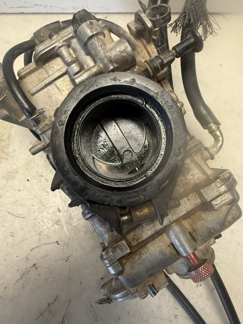 2004 Yamaha YFZ450 OEM Gas Fuel Intake Carburetor Ass’y