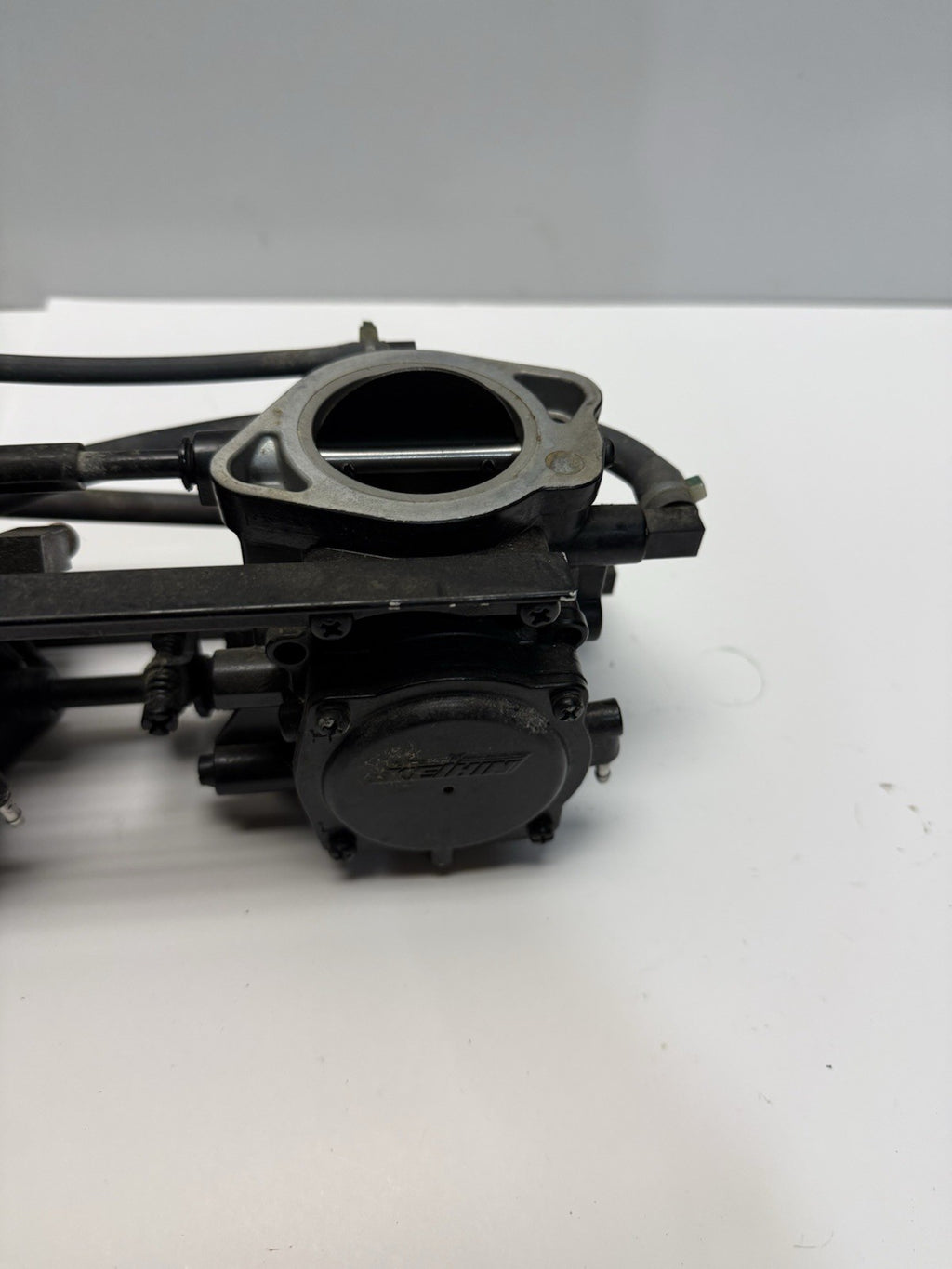 1999 POLARIS GENESIS 1200 OEM KEIHIN CDK II TRIPLE CARB CARBURETOR RACK