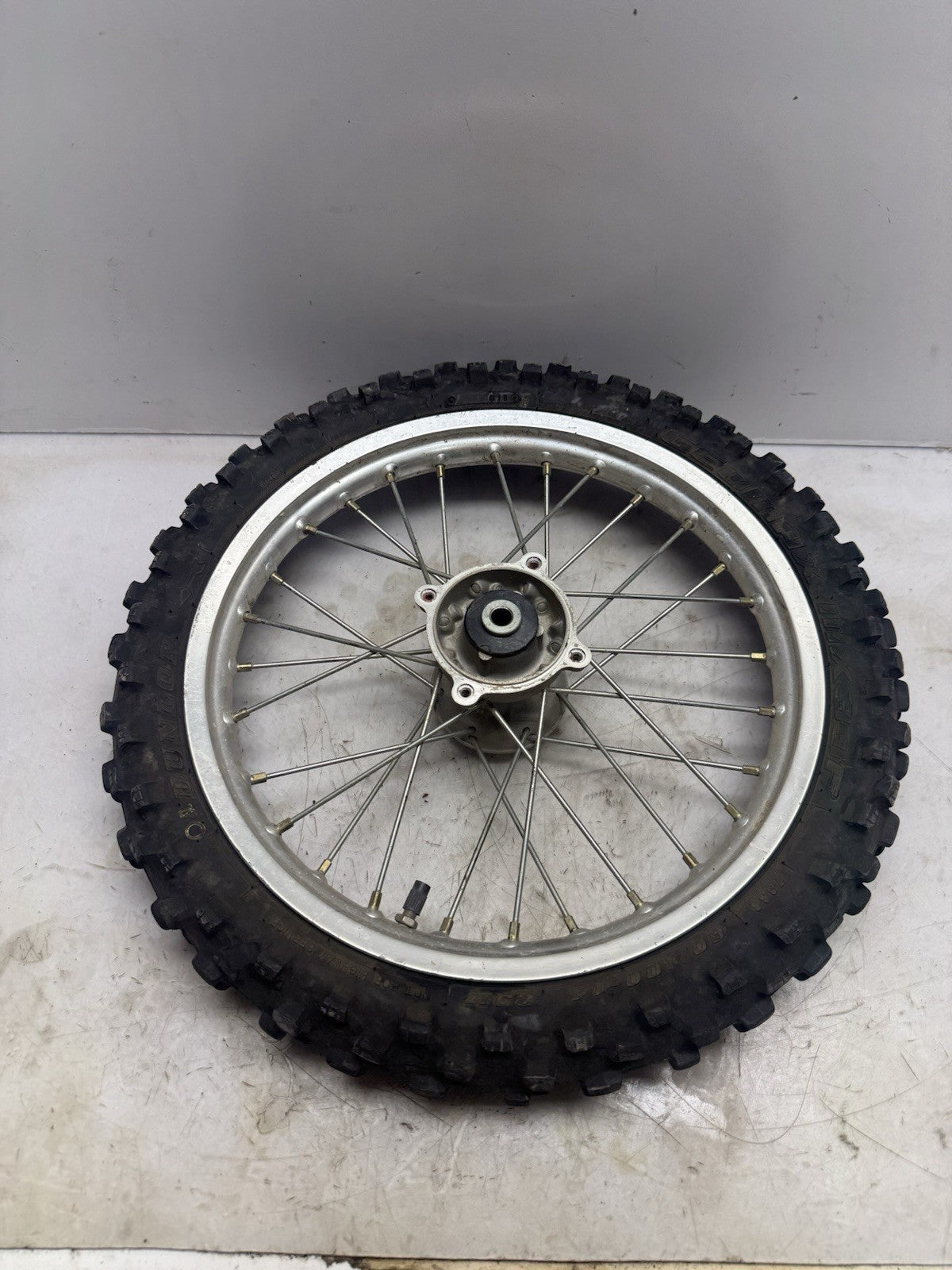 2000-2009 Kawasaki KX65 OEM Front Wheel Rim & Tire Ass’y 60/100-14