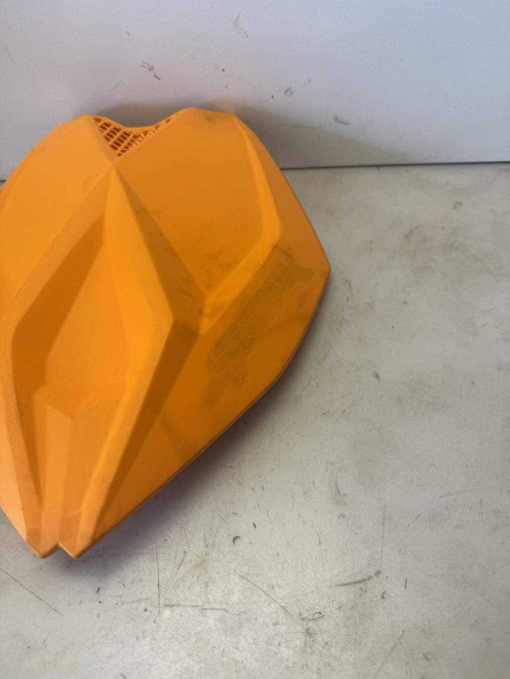 2014-2015 Sea-Doo Spark 900 OEM Front Cover Trim Plastic Deflector Orange