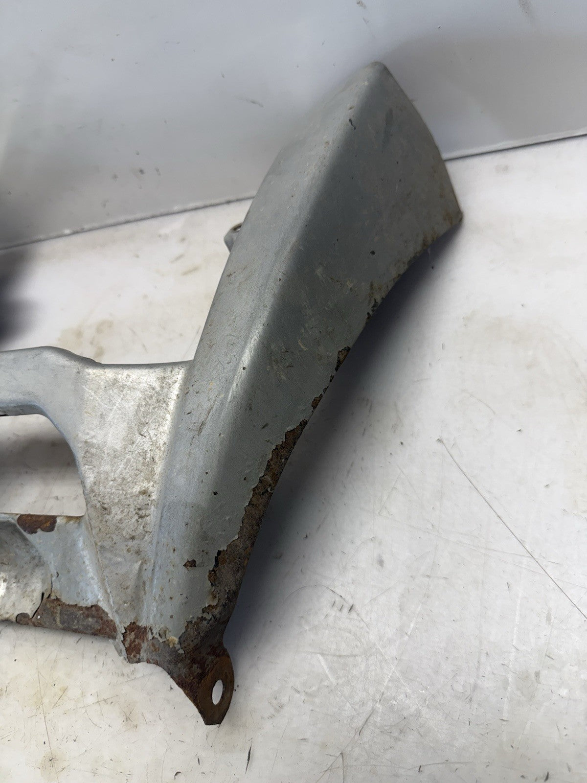 2009 Polaris Sportsman 850 XP EPS OEM Lower Front Bumper Cover Fang Silver