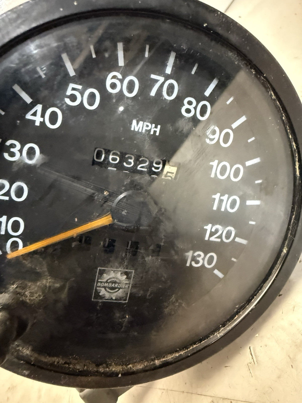 1995-1997 Formula III MXZ Skandic Ski-Doo OEM Speedo Gauge Speedometer MPH