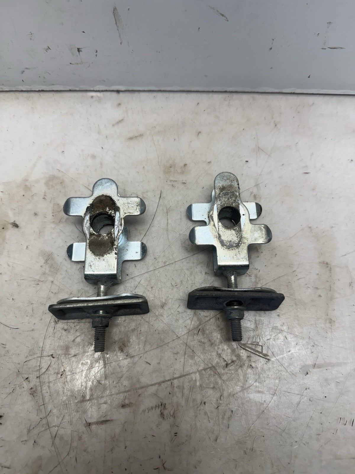 1998-2006 Suzuki Katana GSX600F OEM Rear Swingarm Chain Adjuster Set 61410-08F00