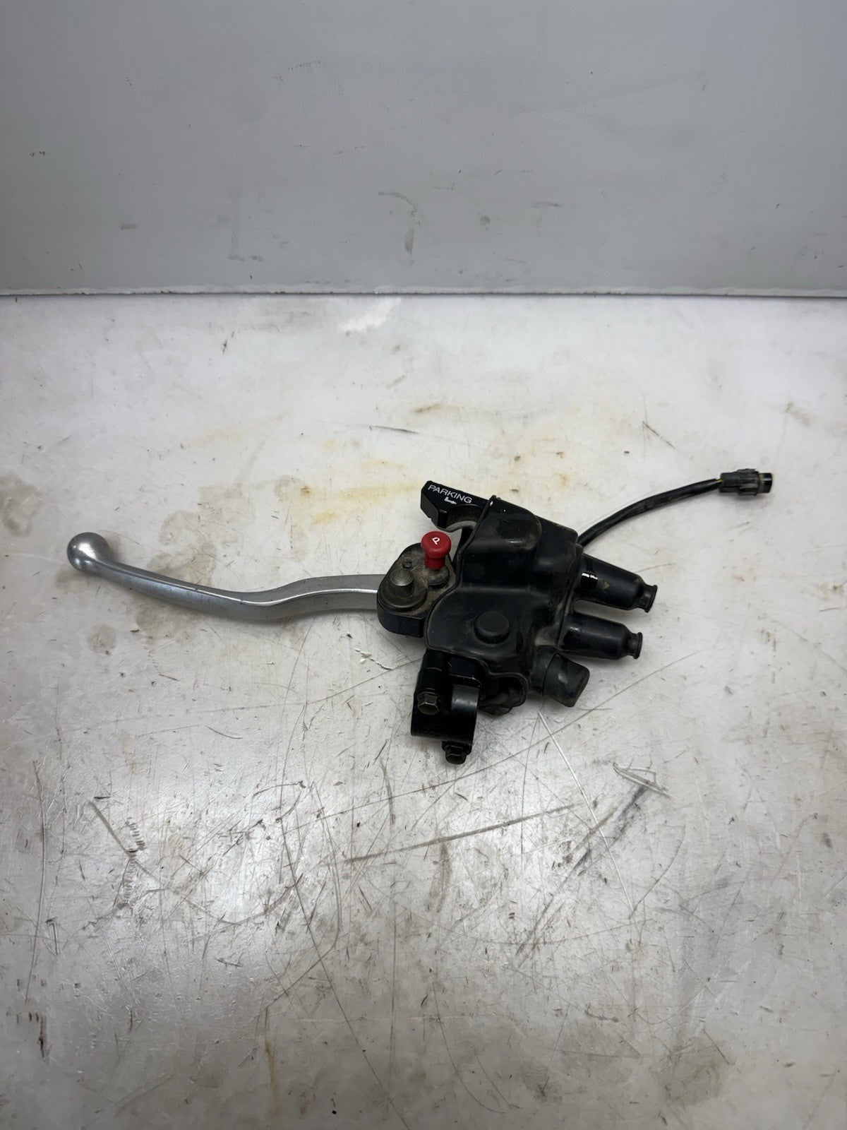 2003-2007 SUZUKI LT-Z400 OEM Clutch Lever w/ Parking Brake Lever Ass’y