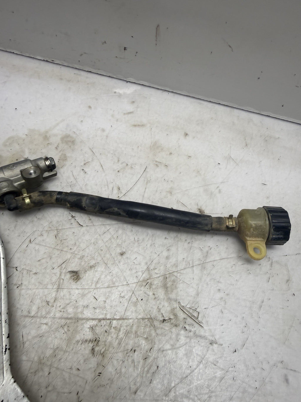 2002-2027 Kawasaki KX65 OEM REAR BRAKE MASTER CYLINDER GENUINE NISSIN w/ PEDAL