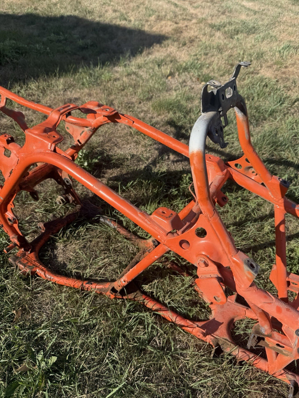 1987-2006 Yamaha Banshee YFZ 350 OEM A-Arm Frame (Orange) 3GG-21110-21-P1