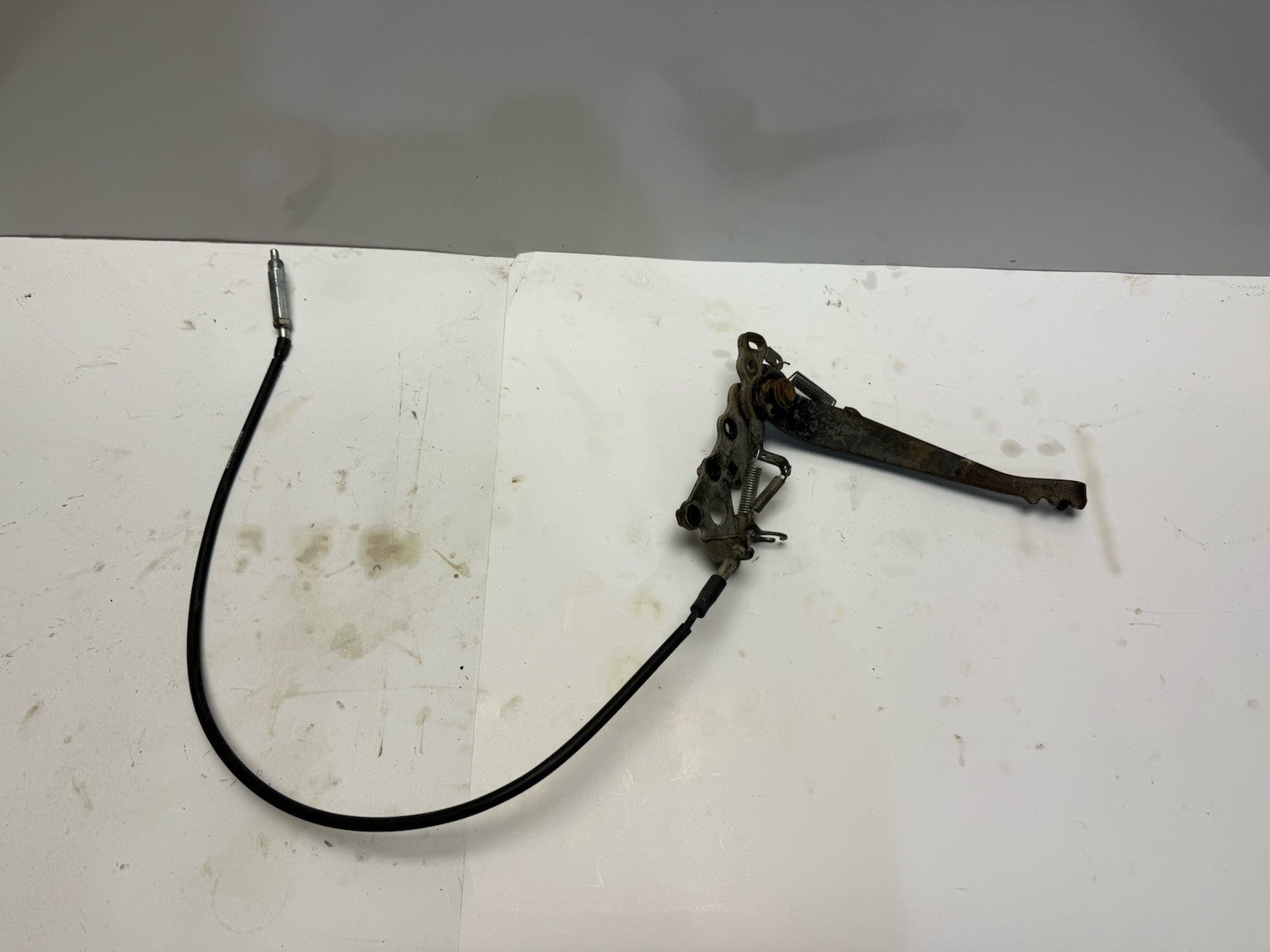 2003-2010 Yamaha Grizzly Kodiak 450 OEM Brake Pedal  Lever w/ Mechanism & Cable