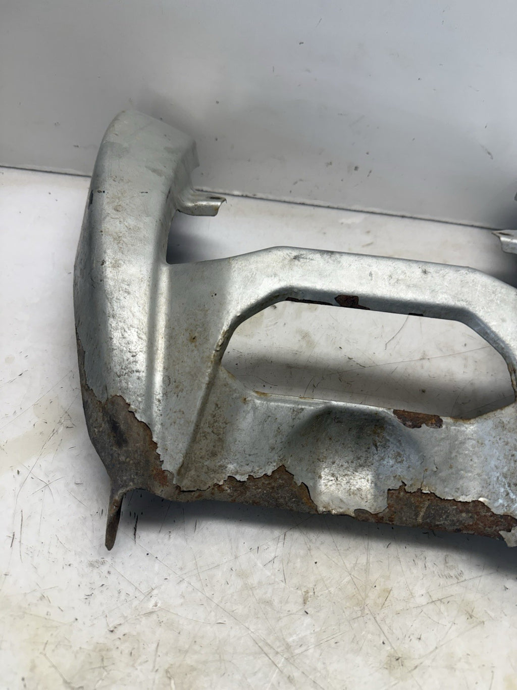 2009 Polaris Sportsman 850 XP EPS OEM Lower Front Bumper Cover Fang Silver