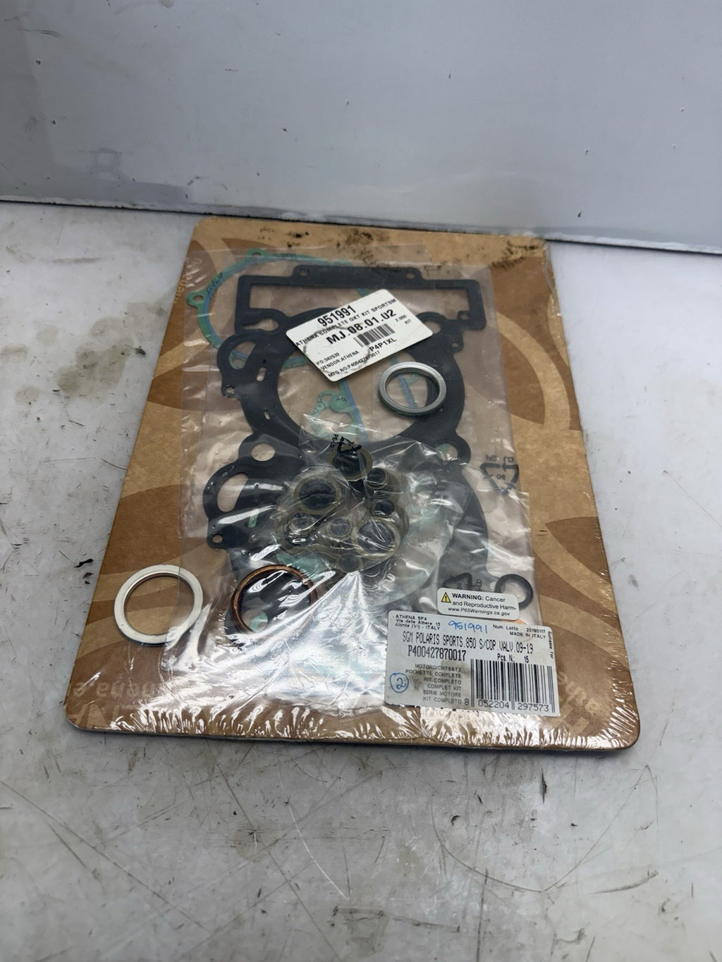 ATHENA COMPLETE GKT KIT POLARIS SPORTSMAN 850 W/O VALVE COVER GKT
