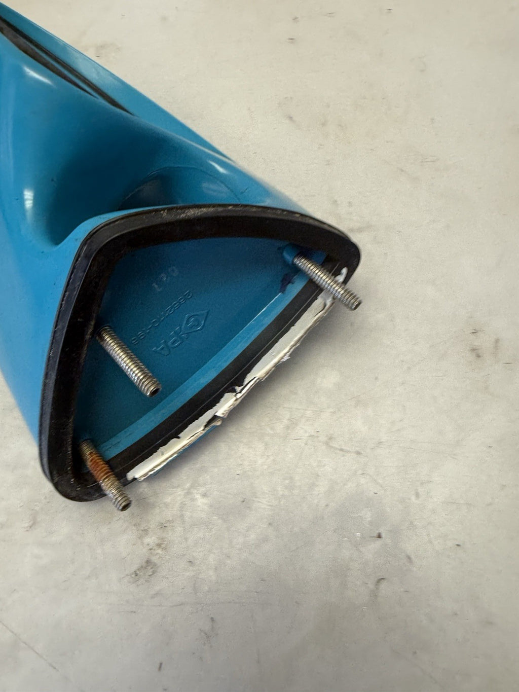 1994-1996 Polaris SLT 750 780 OEM Left LH Port Teal Rear View Mirror