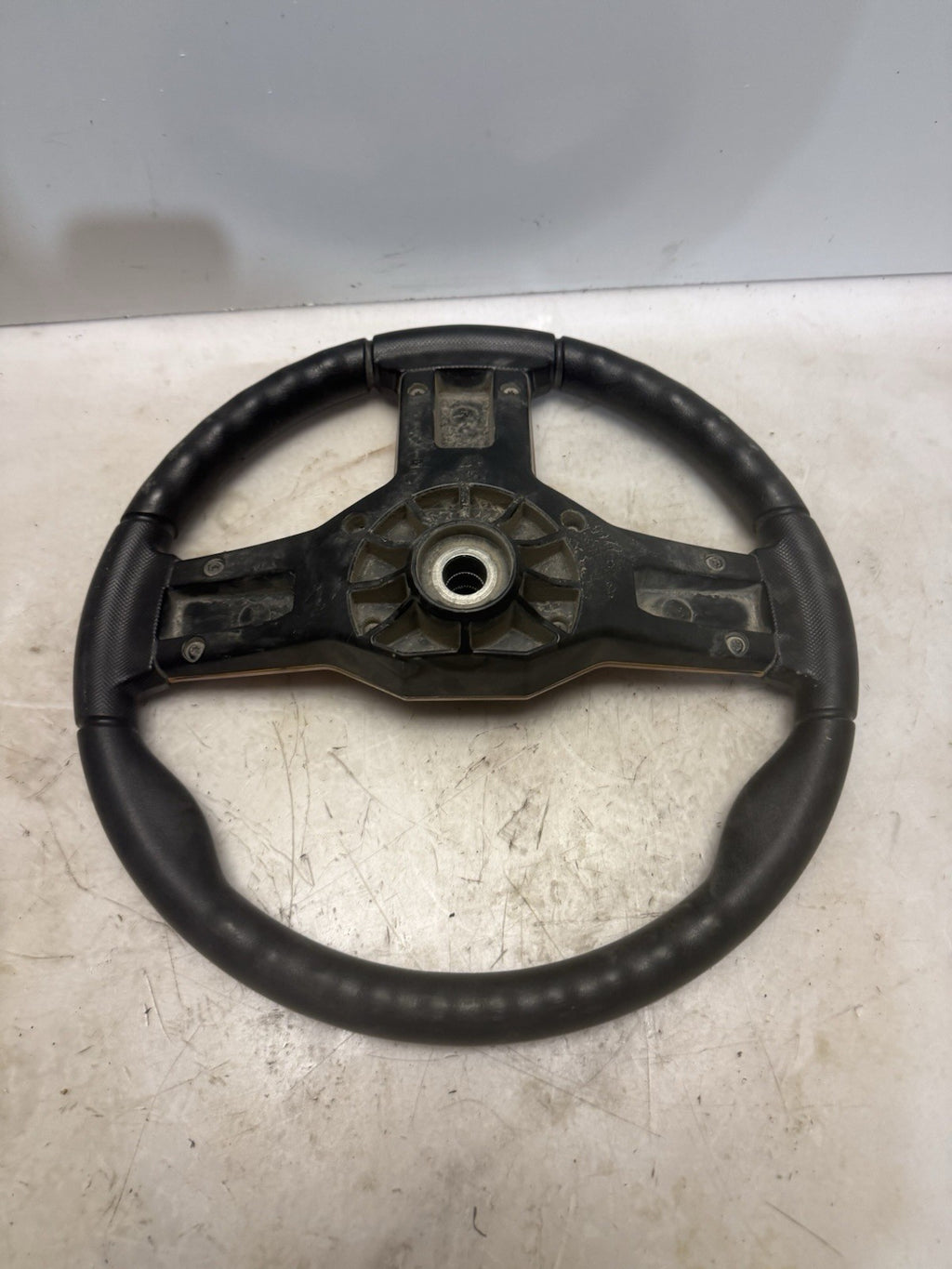 2020-2026 Polaris Ranger High Lifter 1000 OEM Steering Wheel Black / Orange
