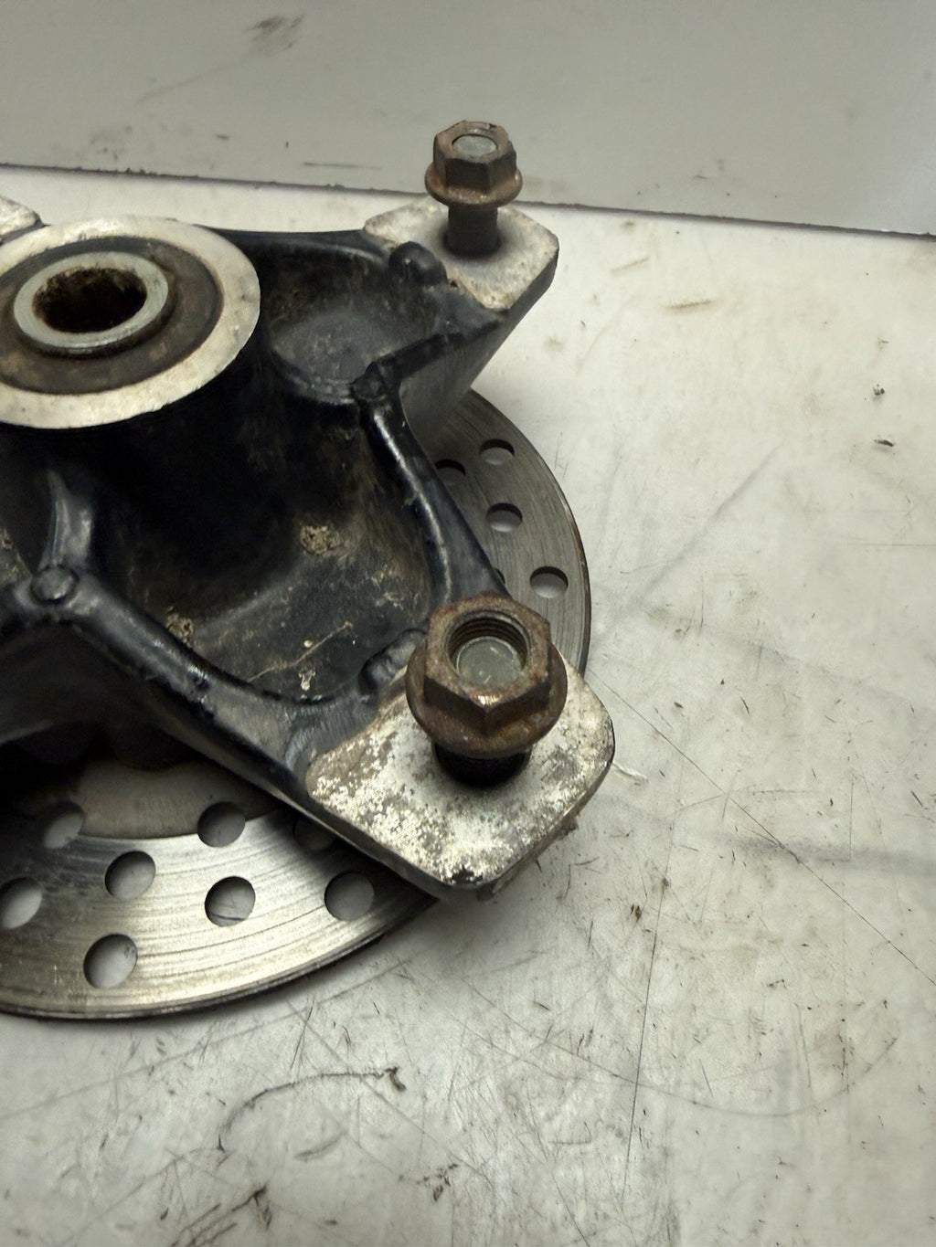 2001-2005 Yamaha YFZ450 Raptor 660R OEM Front Wheel Hub w/ Brake Disc