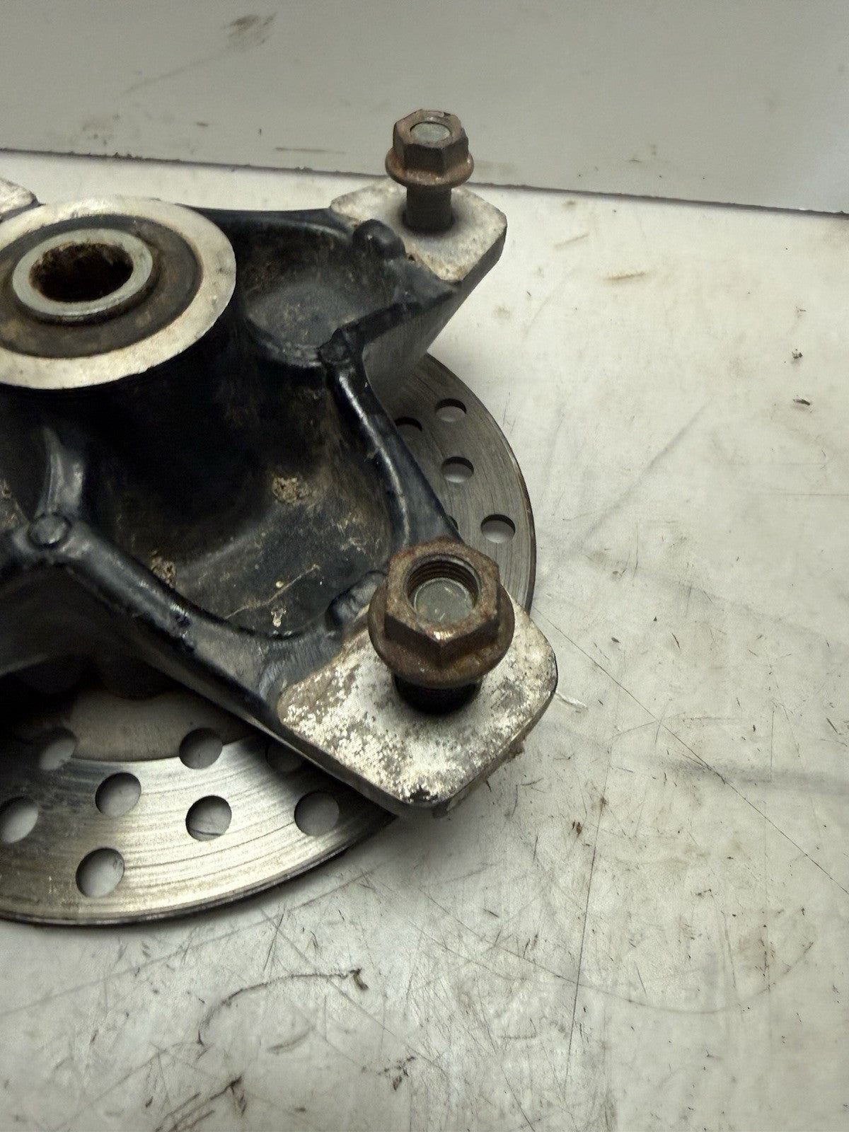 2001-2005 Yamaha YFZ450 Raptor 660R OEM Front Wheel Hub w/ Brake Disc